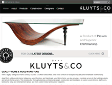 Tablet Screenshot of kluyts.com